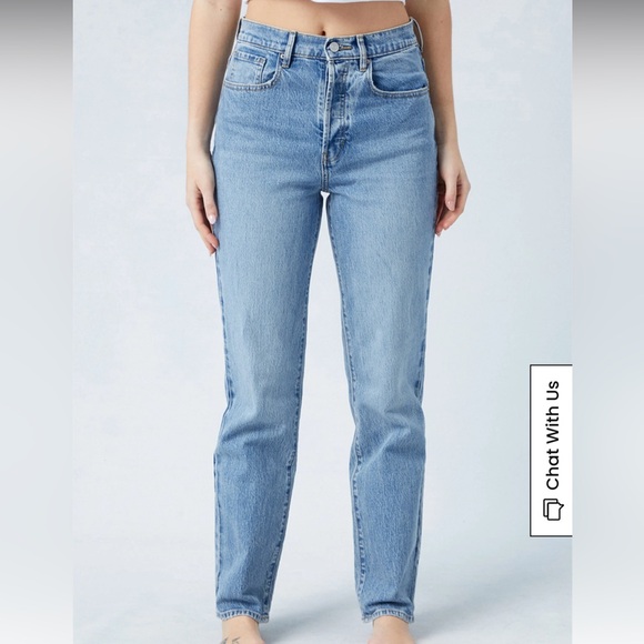 NWT! Size 26. Pacsun Eco Stretch Medium Indigo Dad Jeans. - Picture 4 of 10